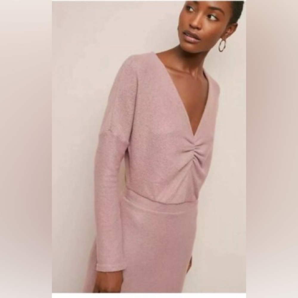 NWT Anthropologie Eri + Ali Winter Splendor Sweater Dress